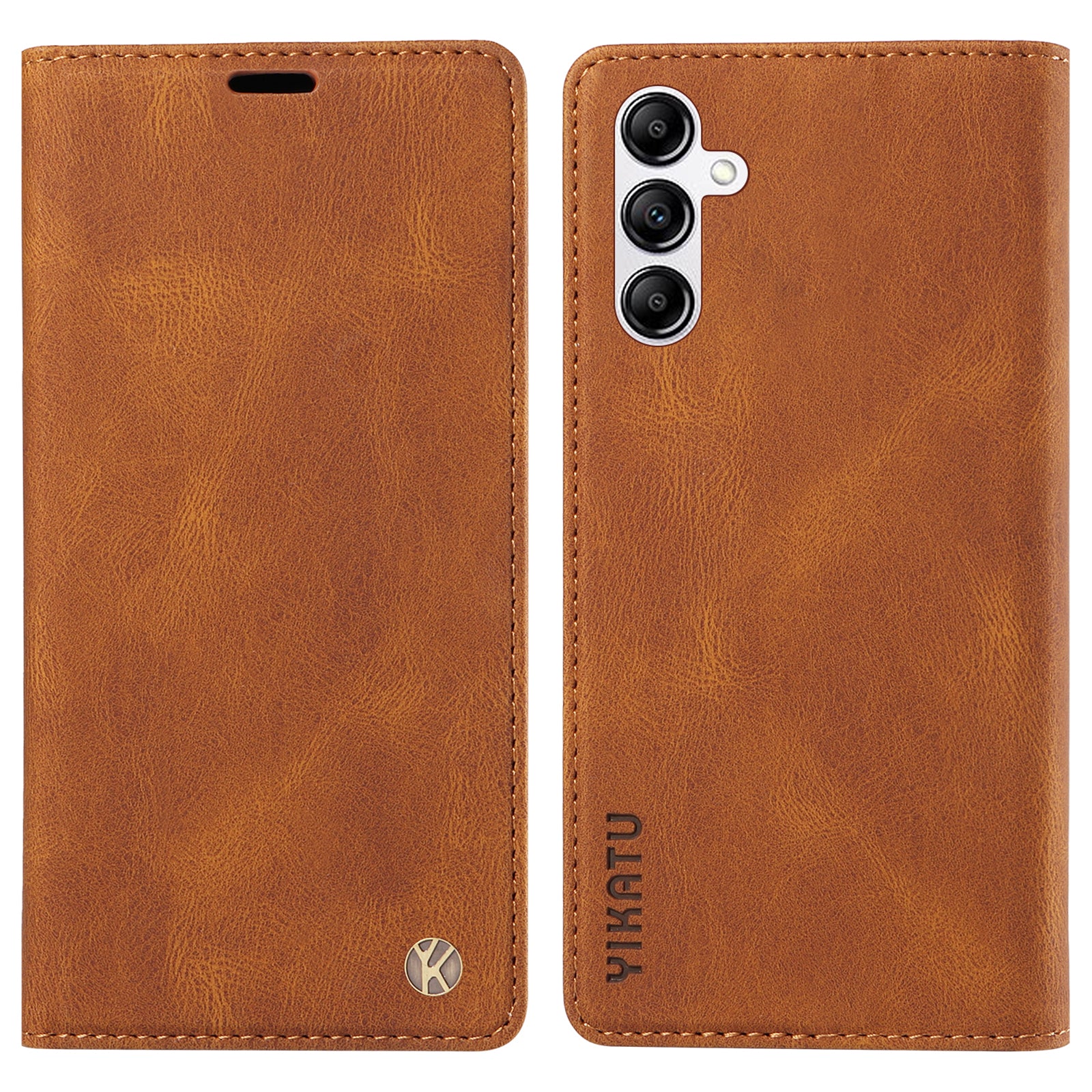 YIKATU YK-004 pro Samsung Galaxy A14 5G dotykový magnetický zavírací kožený stojánek na peněženku kryt pouzdro na telefon YIKATU YK-004 pro Samsung Galaxy A14 5G dotykový magnetický zavírací kožený stojánek na peněženku kryt pouzdro na telefon